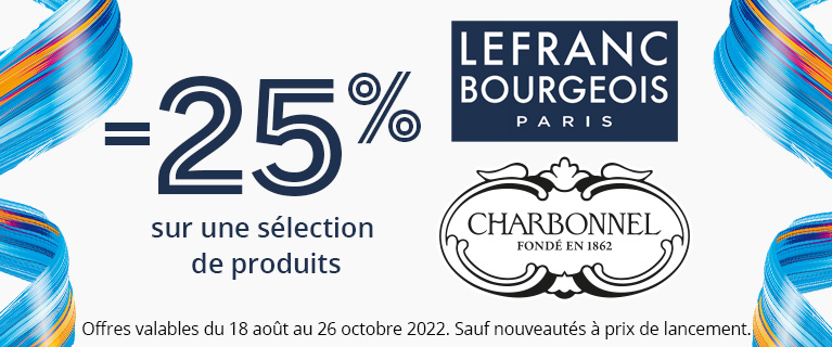 Les offres de la rentrée 2022 - Lefranc & Bourgeois + Charbonnel !