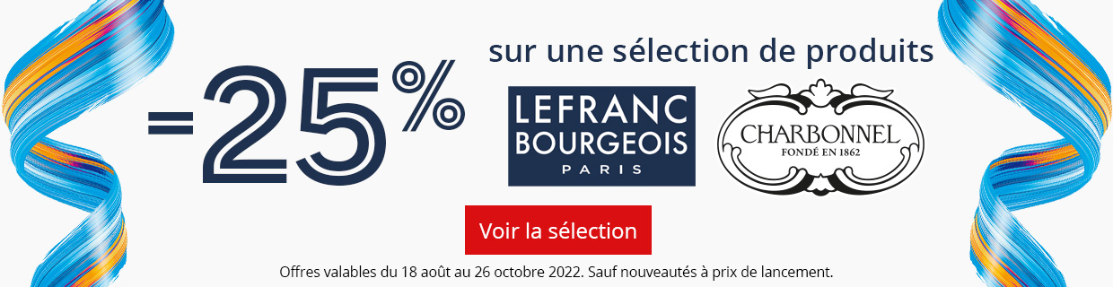 Les offres de la rentrée 2022 - Lefranc & Bourgeois + Charbonnel !
