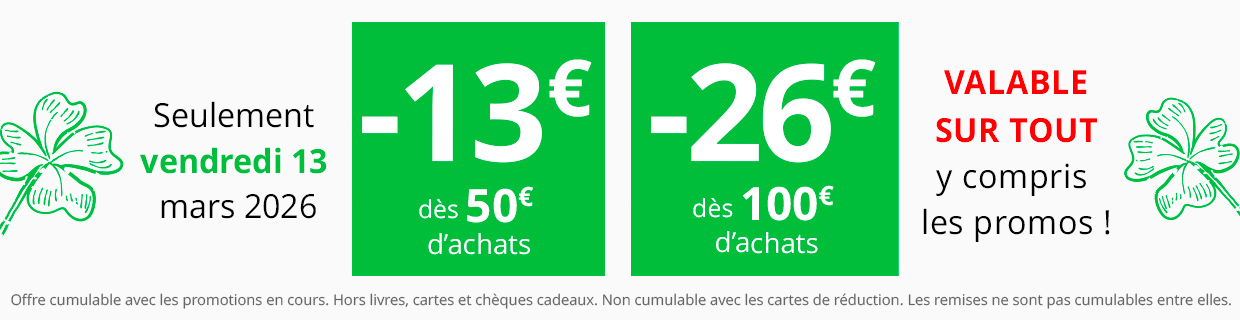 Offre vendredi 13 mars 2026