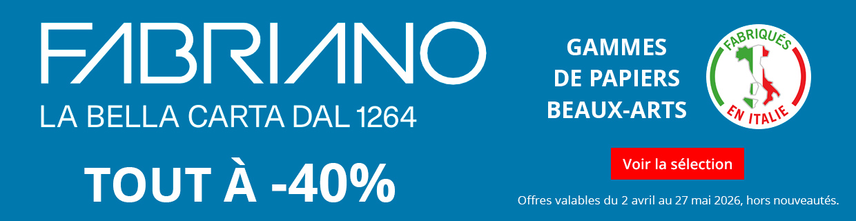 Fabriano : tout à -40%