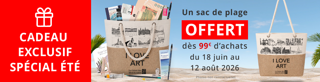 Un sac de plage offert dès 49€ d'achats