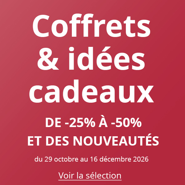 Coffrets et idées cadeaux